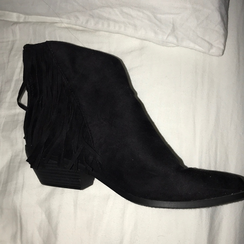 Black booties!